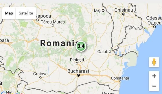 Un nou cutremur a avut loc în Buzău, miercuri după-amiază