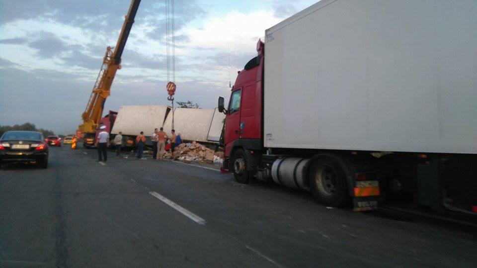 Traficul pe sensul către Capitală al Autostrăzii A1 s-a reluat 405785