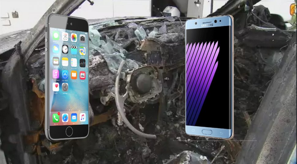 Culmea tehnologiei! Samsung dă vina pe iPhone 7 pentru exploziile repetate ale Galaxy Note 7