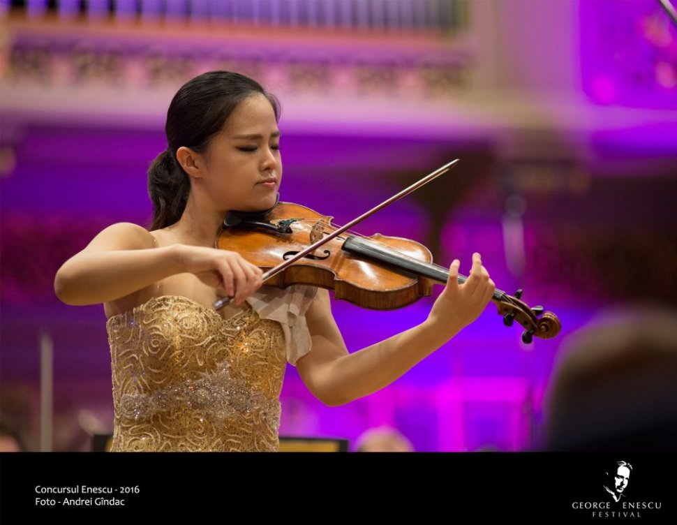 Violonista Gyehee Kim din Coreea de Sud câștigă Concursul Enescu 2016 la Secțiunea Vioară, după o Finală în care a interpretat Ceaikovski