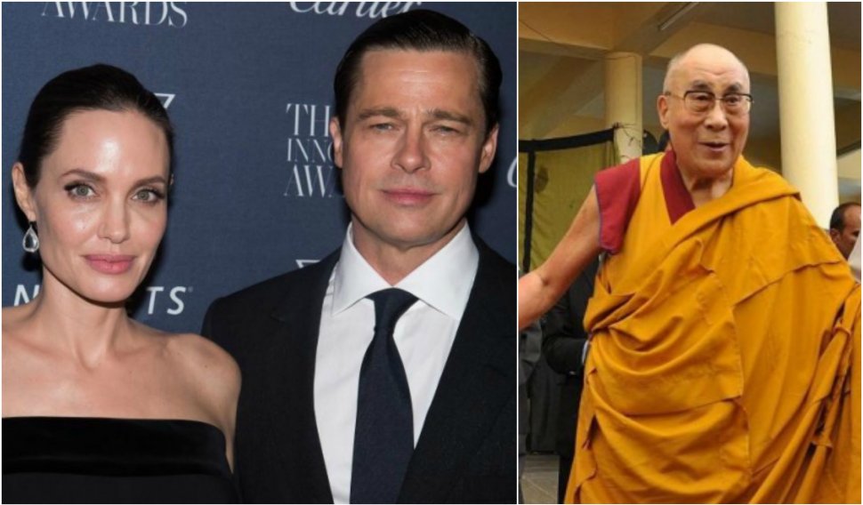 Dalai Lama, despre divorțul dintre Angelina Jolie și Brad Pitt. Ce a spus liderul spiritual tibetan 