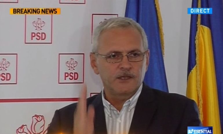 Liviu Dragnea, nervos în conferință de presă: &quot;PNL este un partid ipocrit!&quot;