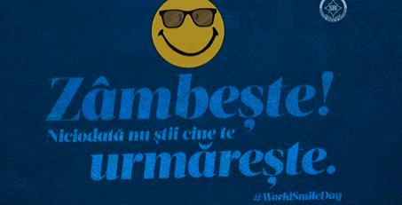 7 octombrie, Ziua Internațională a Zâmbetului. Ce a apărut pe contul de Facebook al SRI (Foto) 409444