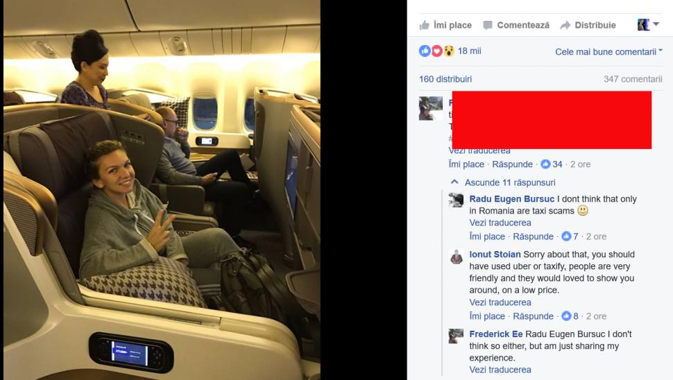 Comentariul genial al unui fan străin la o fotografie postată de Simona Halep. Românii au reacționat rapid 411246