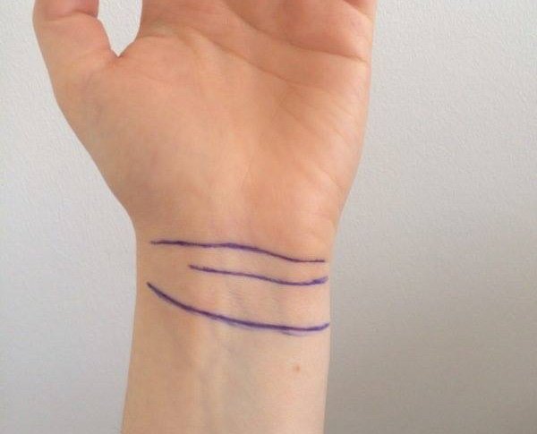 Semnificaţiile liniilor de la încheietura mâinii în funcţie de numărul lor 