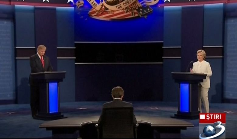 Dezbaterea finală Clinton vs. Trump. Cine a câștigat ultima discuție înainte de alegerile prezidențiale
