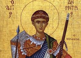 Sărbătoare mare în calendarul creștin ortodox: Sfântul Mare Mucenic Dimitrie, izvorâtorul de mir