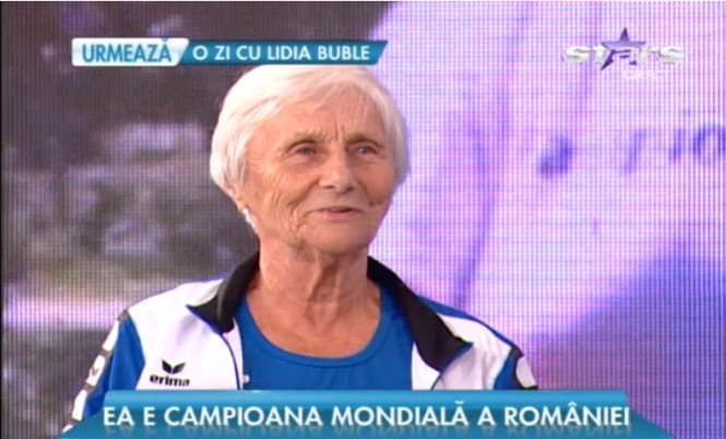 O atletă româncă de 90 de ani uimeşte pe toată lumea. Este campioană mondială şi aleargă zilnic pentru a se menţine în formă