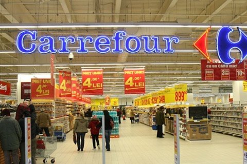 Lovitură puternică pentru Carrefour. Acţiunile companiei, în cădere liberă