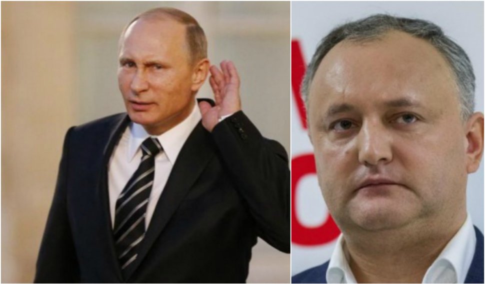Ce i-a transmis Putin lui Igor Dodon, după ce noul președinte al Moldovei a spus că îl va vizita la Moscova