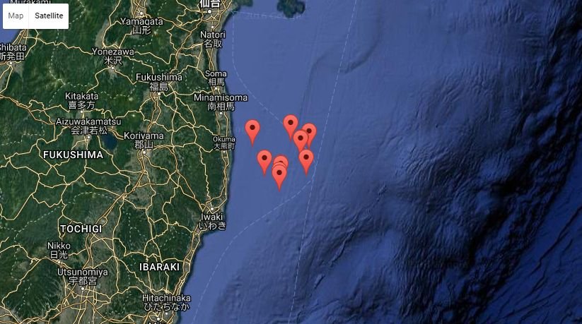 O nouă serie de cutremure lovește Japonia. Seismele, tot foarte aproape de Fukushima