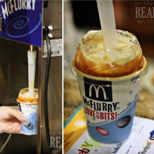 Știai? De ce lingurile de la înghețata McFlurry sunt pătrate și goale pe interior 336970