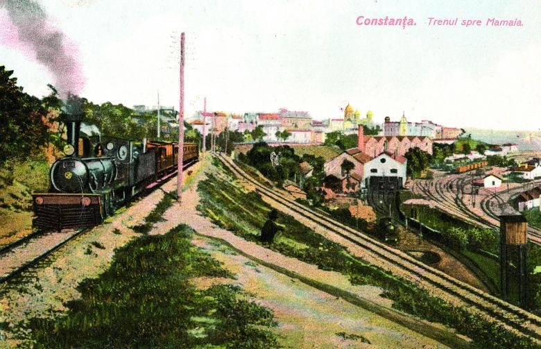 Fascinanta poveste a căii ferate care lega stațiunea Mamaia de Constanța. Imagini inedite cu Gara Mamaia - FOTO 421031