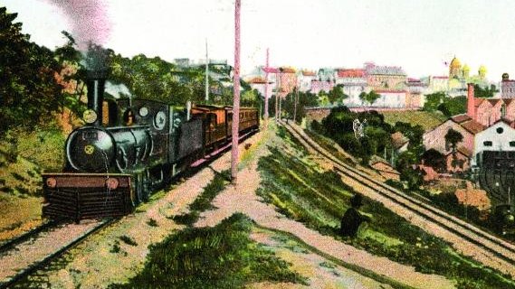 Fascinanta poveste a căii ferate care lega stațiunea Mamaia de Constanța. Imagini inedite cu Gara Mamaia - FOTO
