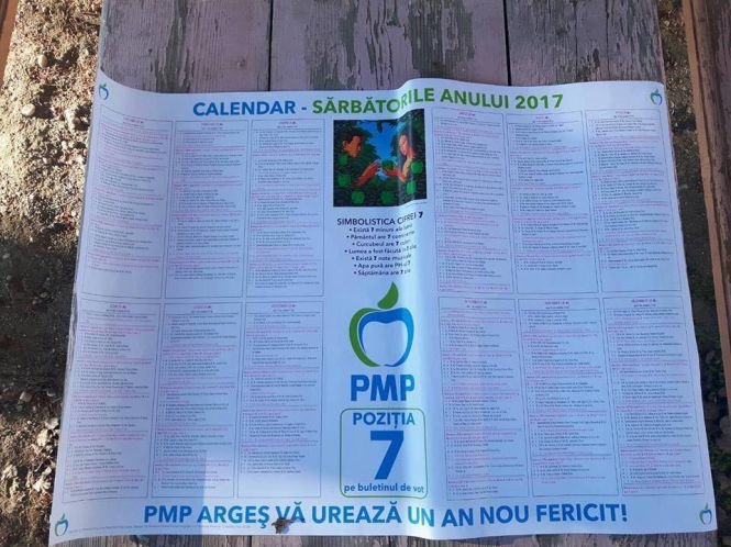 Replica PMP, la calendarele PSD cu Fecioara Maria: Calendare cu Adam şi Eva