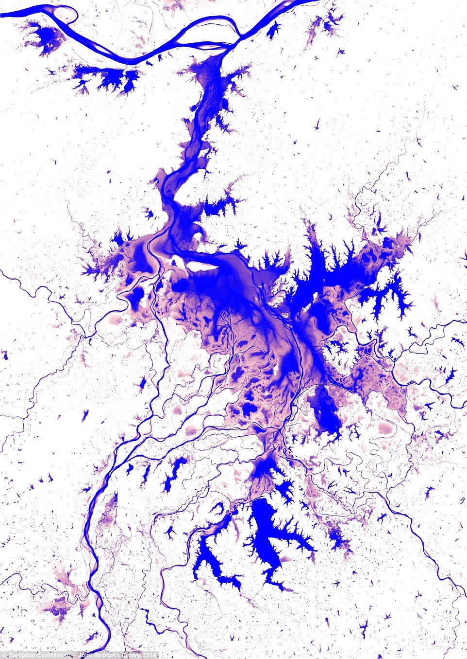 Hărți uluitoare care arată ce s-a întâmplat cu întinderile de apă de pe suprafața Pământului, în ultimii 32 de ani