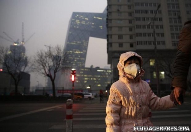 Situație extrem de gravă în China. Este alertă roşie de poluare atmosferică