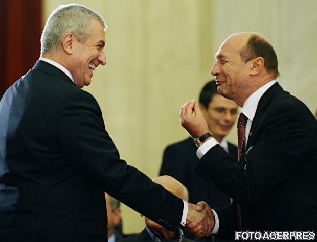 Tăriceanu s-a întâlnit cu Traian Băsescu: Îi împărtăşesc punctul de vedere