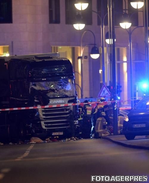 Bilanțul atacului din Berlin a crescut la 12 morți și zeci de răniți. Autoritățile vorbesc despre un “probabil atentat terorist” 