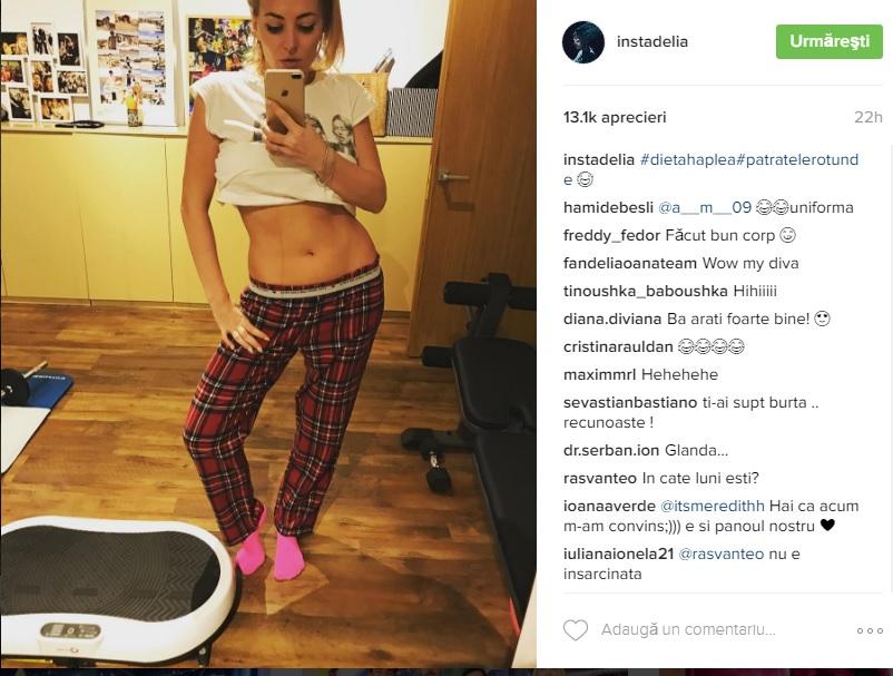 Delia le-a aratat tuturor asta! Si-a ridicat tricoul si… Artista le-a inchis gura fanilor 424616