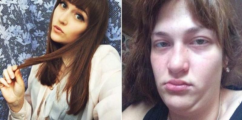 A agatat-o online dupa ce i-a vazut aceasta poza. Cand s-a trezit de dimineata langa ea a avut un soc! Cum arata de fapt fata 425210