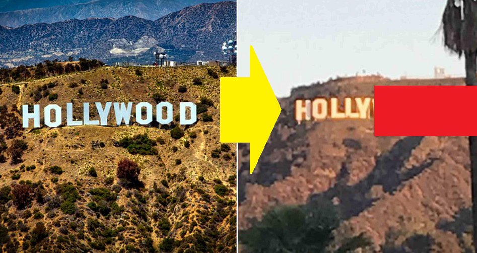 Celebra inscripție Hollywood de la Los Angeles a fost vandalizată. Americanii, în stare de șoc când au văzut ce scria - FOTO