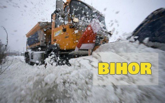 Bihor: Toate drumurile din judeţ sunt circulabile în condiţii de iarnă 