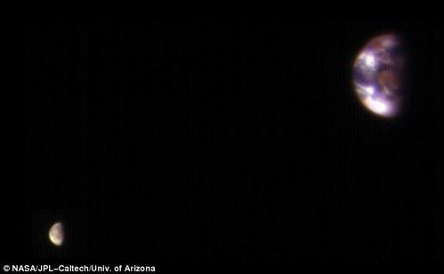 Pământul şi Luna văzute de pe Marte. Imaginea incredibilă publicată de NASA 428053