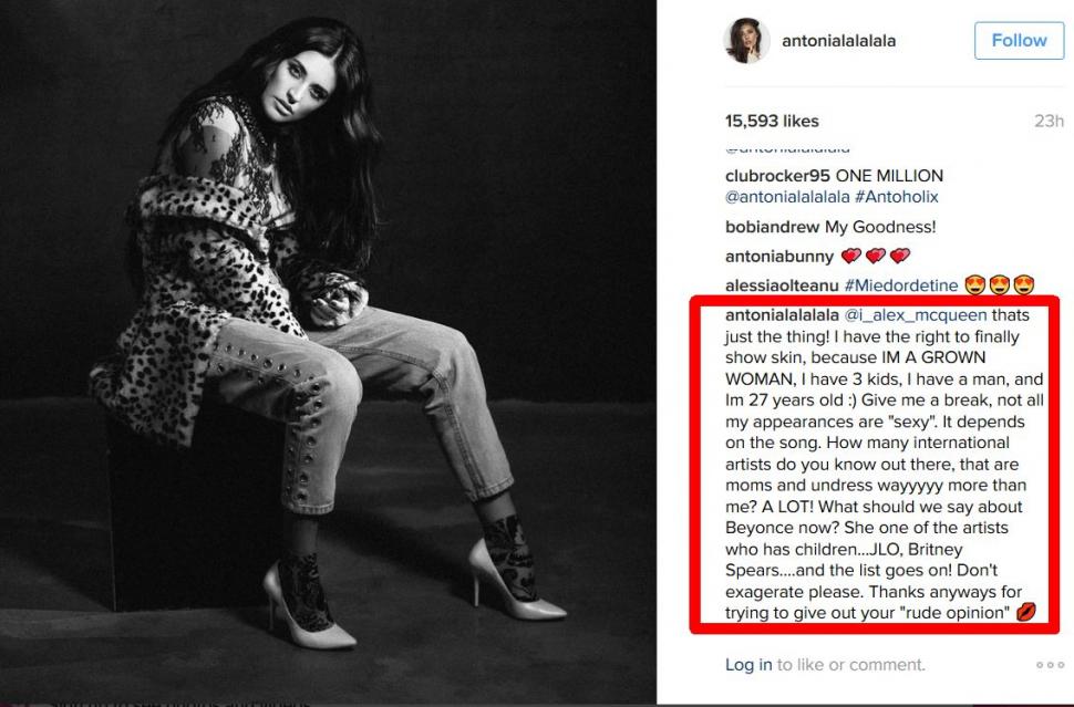 Antonia, jignită grav de fani. "Ești așa de urâtă și atât de...” Cum a reacționat artista 429533