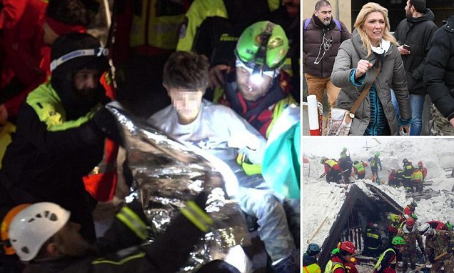 Primele cuvinte ale unui băiat de zece ani, salvat din hotelul devastat de avalanșă. Salvatorii au început să plângă când i-au dat vestea!