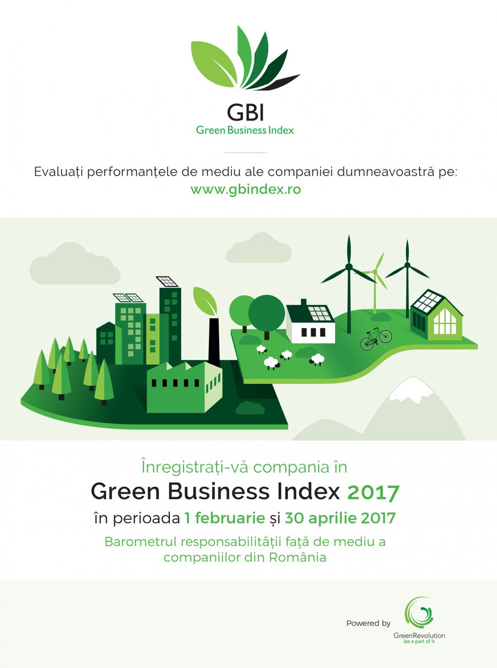 Green Business Index, barometrul responsabilității față de mediu a companiilor din România, deschide cea de-a șaptea ediție 