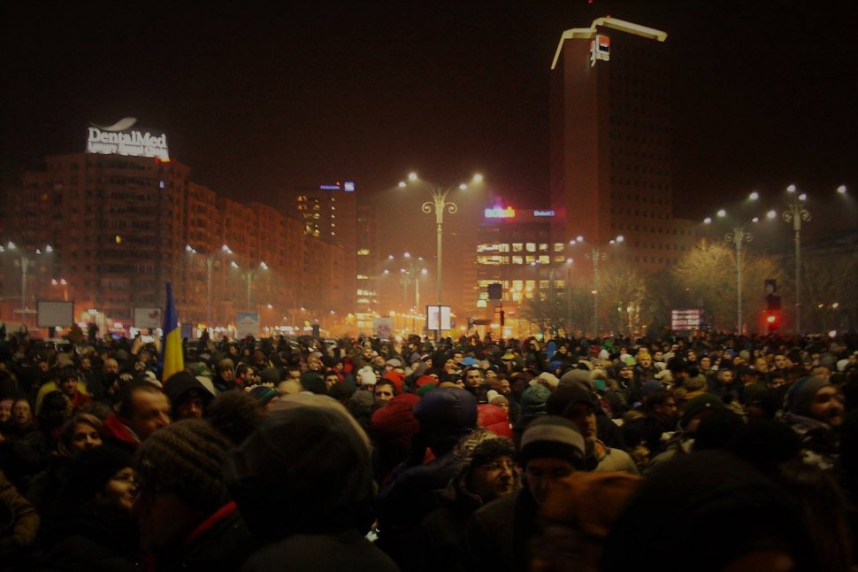 Proteste în Capitală și mai multe orașe din România, în urma ordonanțelor anunțate de Guvern
