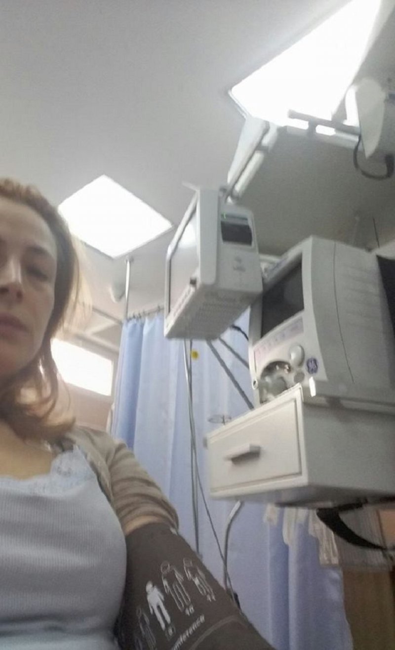 Monica Davidescu a ajuns de urgență la spital