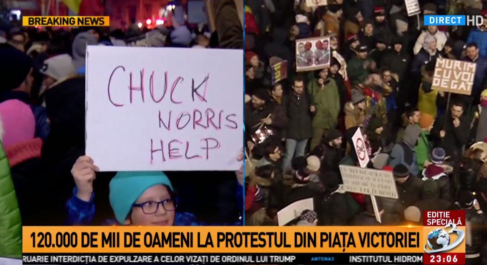 Cele mai spectaculoase imagini de la protestele din Piața Victoriei FOTO 432632