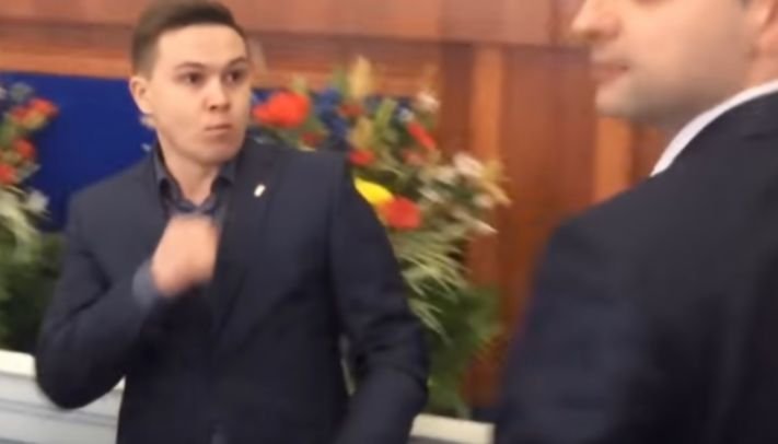 Bătaie în Parlamentul Ucrainei! De la ce a pornit totul - VIDEO