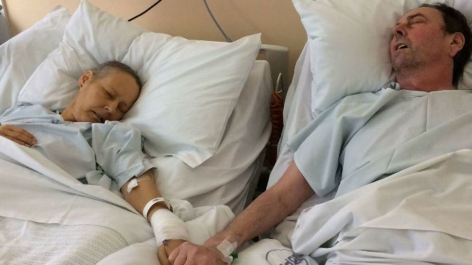 Au făcut trei copii împreună și s-au îmbolnăvit amândoi de cancer. Cu cinci ore înainte să moară...