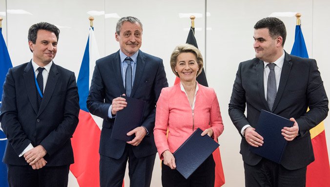 România consolidează cooperarea militară cu Germania şi Cehia, anunţă NATO
