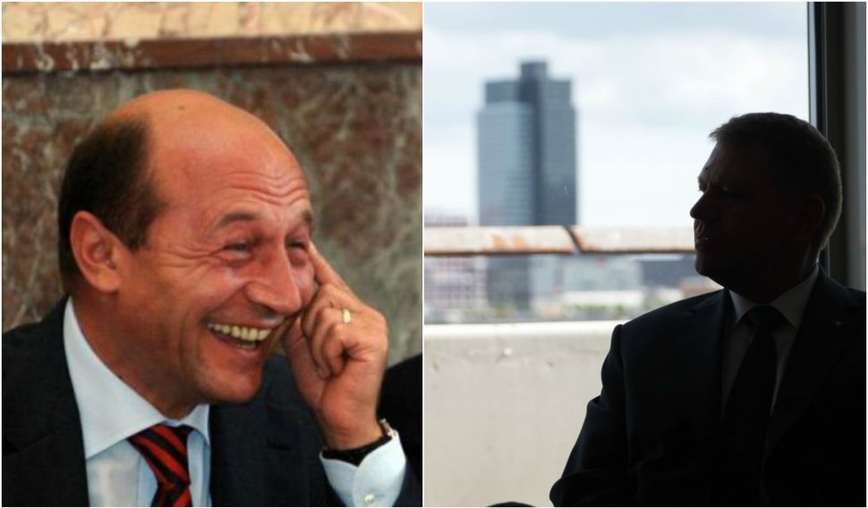 Ce fac Iohannis și Băsescu, atunci când nu-i vede nimeni