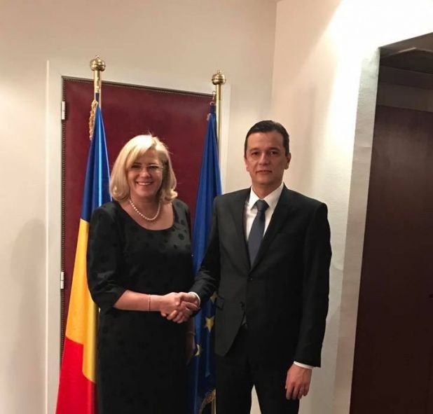 Corina Crețu, detalii despre vizita lui Sorin Grindeanu la Bruxelles
