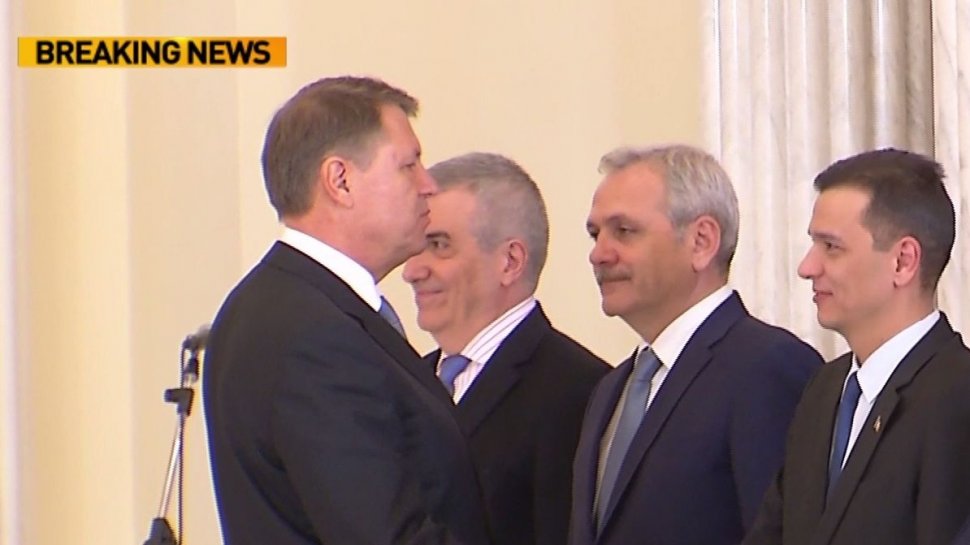 Președintele Klaus Iohannis, întâlnire de taină cu Liviu Dragnea, Sorin Grindeanu și Călin Popescu Tăriceanu