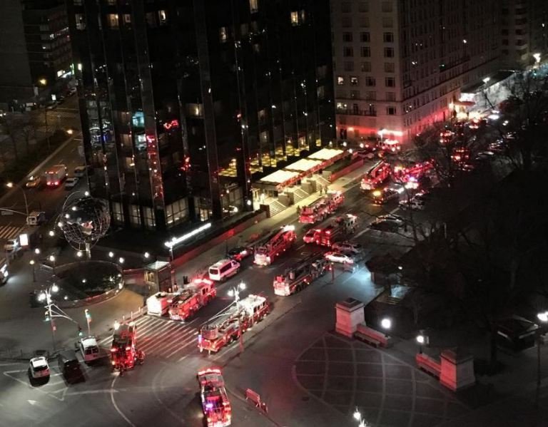 Incendiu puternic la hotelul Trump International din New York