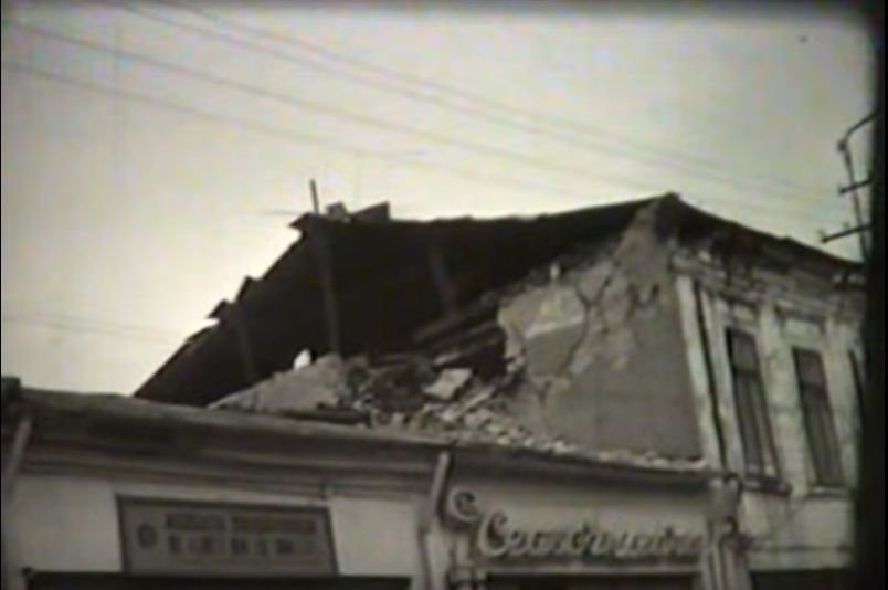 Imagini-document după cutremurul din 1977, care au fost ascunse poporului pentru mulți ani - VIDEO