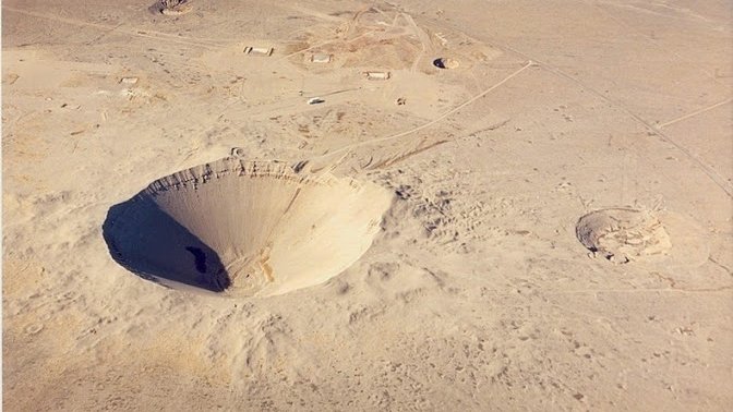 Craterul nuclear Sedan din SUA. Cum au fost expuşi la radiații peste 10 milioane de oameni