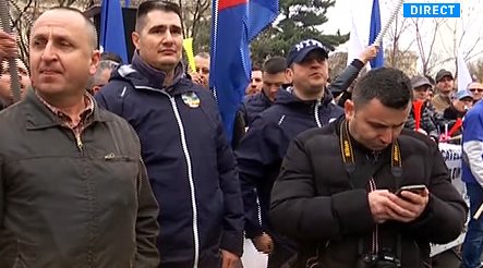 Sindicaliștii din poliție protestează joi, în fața Ministerului Afacerilor Interne. Protest similar și la Cluj