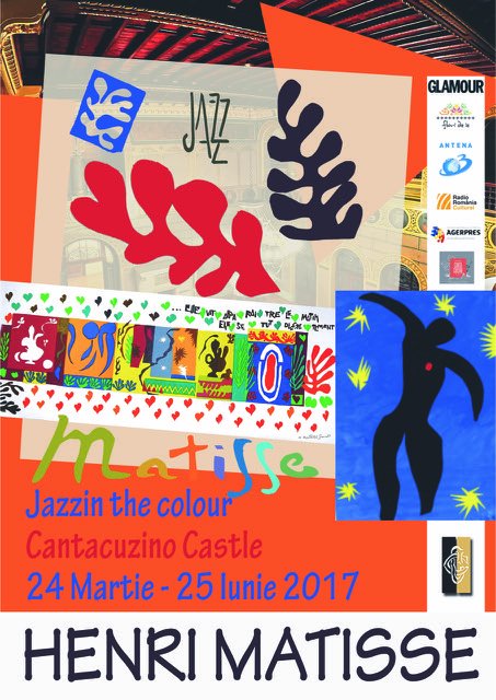 &quot;JazzIn the Colour&quot;: Peste 80 de litografii ale pictorului francez Henri Matisse, instalații audio-video cu celebrul tablou &quot;La Blouse Roumaine&quot; și o colecție unică de ii, din 24 martie, la Castelul Cantacuzino 