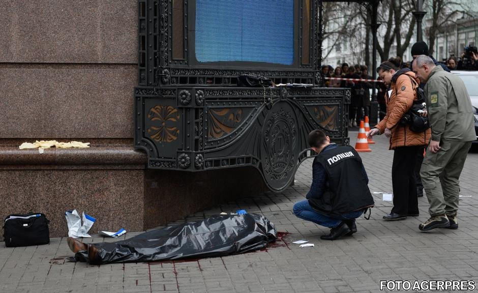 Imaginile cu asasinarea unui fost deputat rus, la Kiev, au fost făcute publice – VIDEO șocant