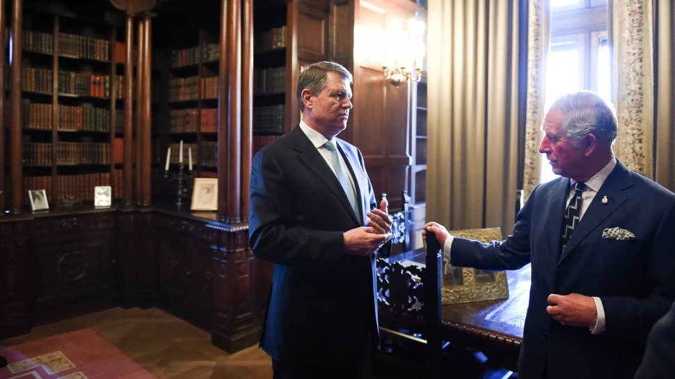 Iohannis, după întâlnirea cu Prinţul Charles: E un prieten apropiat al României, promovează imaginea ţării noastre
