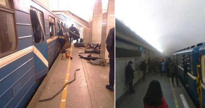 Explozii puternice la metroul din Sankt Petersburg. Primele IMAGINI de la fața locului 442407