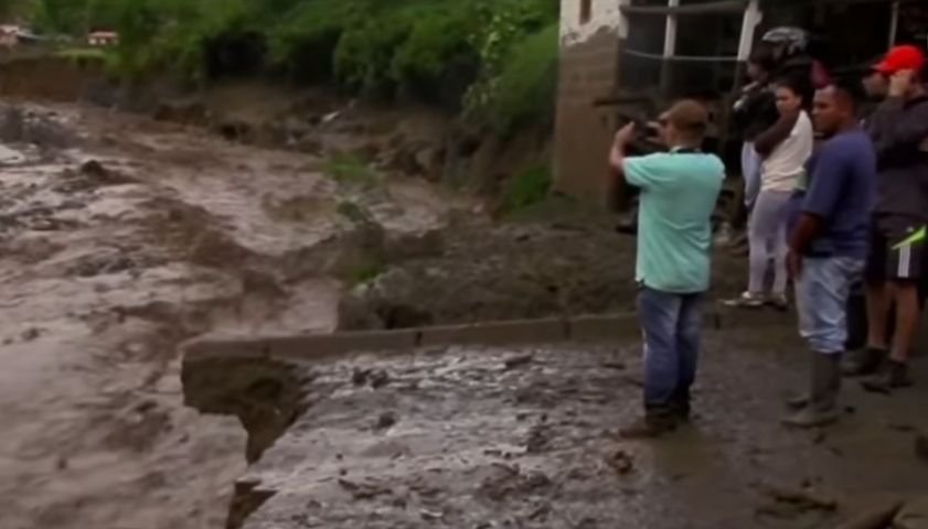 Român dat dispărut după alunecările de teren din Columbia