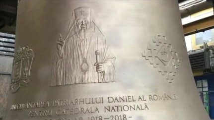 Patriarhia Română, despre chipul Patriarhului Daniel pe clopotele de la Catedrala Neamului: „E o tradiţie justificată“